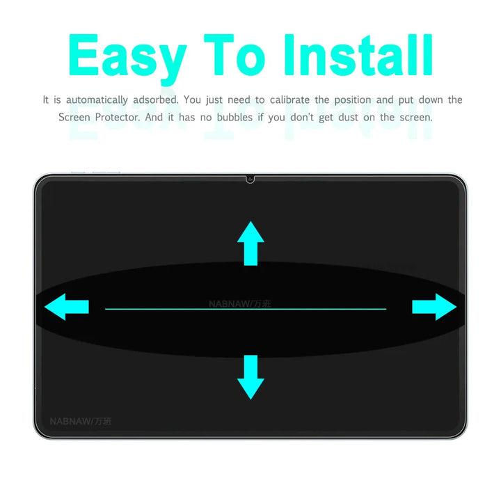 2 Pieces Clear Hard Film HD Screen Protector Scratch Proof Tempered Glass For Teclast T60 Plus 12