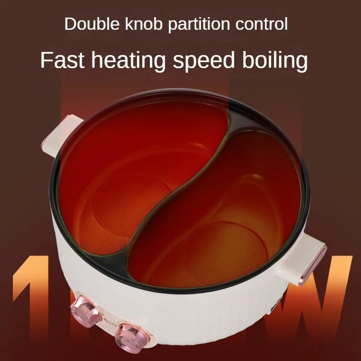 Electric hot pot Household small electric hot pot nonstick electric pot electric hot pot household nonstick pan Electric Cooker