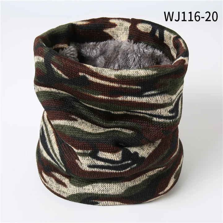 New Women Neck Cover Children Autumn Winter Cold Warm Men Fashion Neckerchief Solid Knitted Scarf Decoration Thickening Fleecing