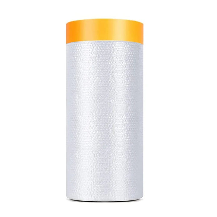 3 Sizes Pre-Taped Masking Film for Auto Painting Covering Tape and Drape Cloth PE Pre-Adhesived Dust Paint Protective Drop Film