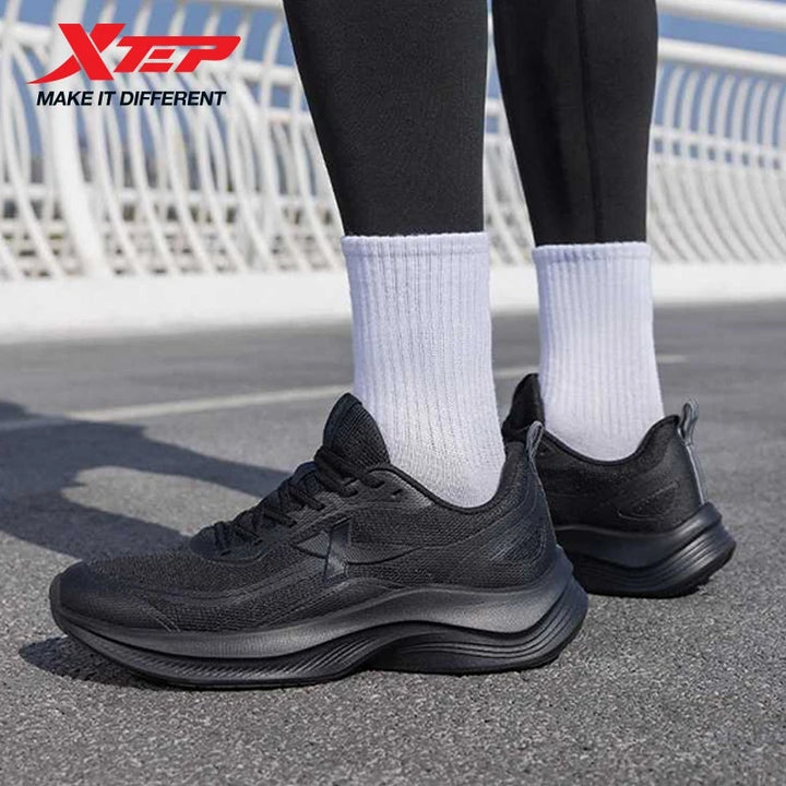Xtep Running Shoes for Men 2025 Summer Shock-absorbing Non-slip Lightweight Mesh Comfortable Breathable Sport Shoes 875219110015