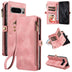 Luxury Handbag Zip Wallet Case for Google Pixel 8 Pro 8A 7 7A 6 6A 5 XL 5A 4 4A Leather Phone Bumper Magnetic Strap Flip Case