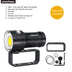 Professional Underwater 27 LED Photography Light Highlight Lamp 20000Lumens Diving Flashlight 100M Waterproof Video Camera torch