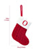 Xmas 2024 Decor Christmas Socks Knitting Snowflake Letter Stocking Christmas Tree Decoration Home 2025 New Year Ornament Gift