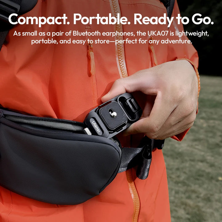 Ulanzi UKA07 Uka Quick-Release Kit for Backpack Hassle-Free Hanging 10KG Load Suit for Arca-Swiss & F38 Quick Release System