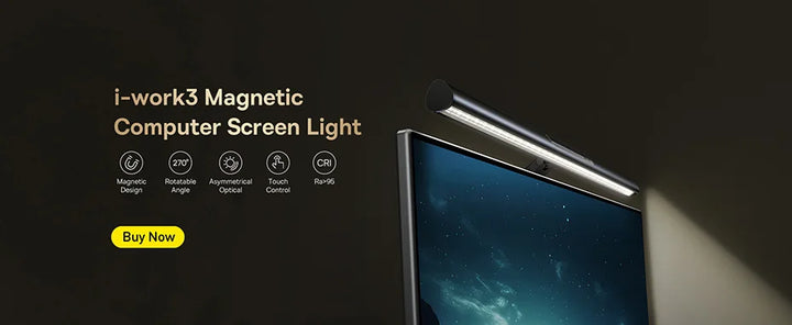 Baseus Screen Light Desk Lamp Computer Light Screen Hanging Light New Table Lamp LCD Monitor Laptop Light USB Study Read Lamp