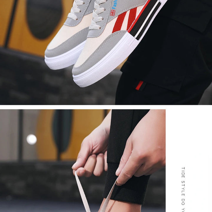 Summer Fashion Men Sneakers Breathable Casual Shoes for Man Flat Casual Sneakers Mens 2024 New Vulcanized Shoes Erkek Ayakkabı