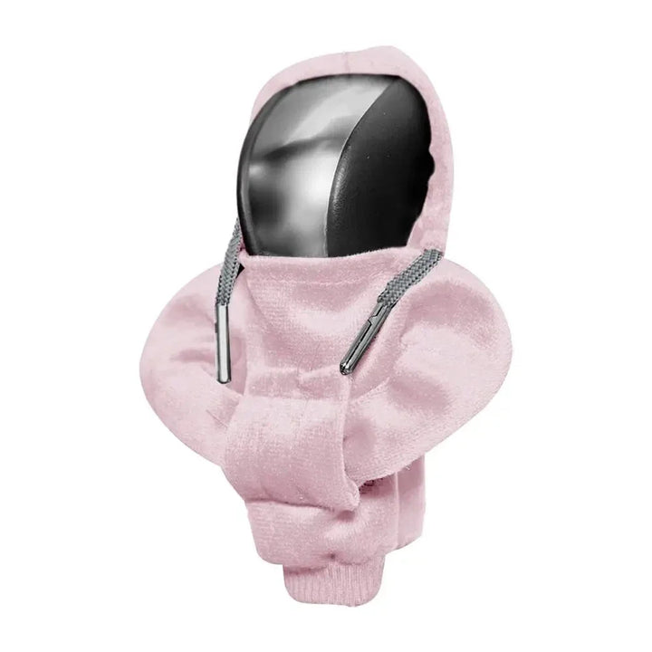 Fashion Hoodie Car Shift Knob Cover Manual Handle Gear Lever Decoration Hoodie Cover Automatic Car Interior Accessories