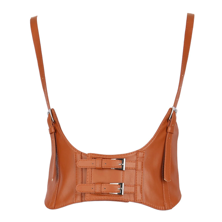 Multiple colour Oversize Female waist Underbust Corset gothic Harness Strap Rubber Girdle Elastic Belt Cummerbund for women Lady