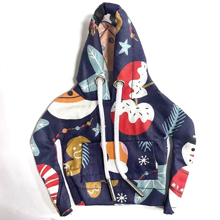 Winter Fashion Hoodie Car Gear Shift Knob Cover Manual Handle Gear Shift Decor Automatic Magical Christmas Interior Accessories