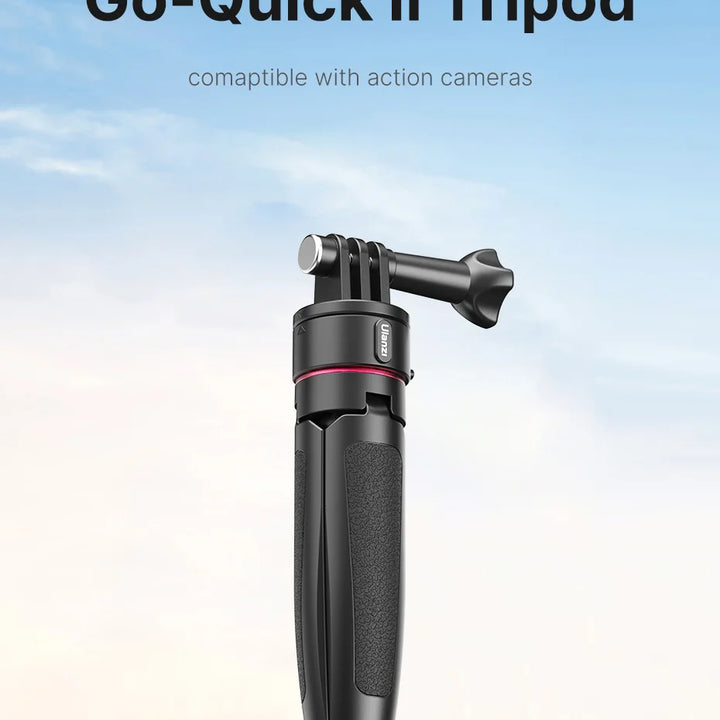 Ulanzi Extended Action Camera Tripod Quick Instal Switch Tripod for Gopro 12 11 10 9 8 Max Extend Gopro Vlog Tripod Accessories