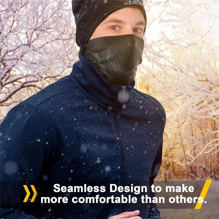 Colors Winter Breathable Comfortable Thermal Knitted Scarf Faces Cover Neck Warmer Bicycle Cycling Ski Tube Scarf Hiking Masks