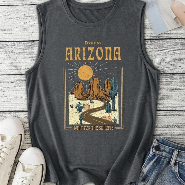 Rock Hip Hop Print Women's Tank Top Summer Street Fashion Women's Crew Neck Tank Top Everyday Casual Women's Sleeveless T-shirt