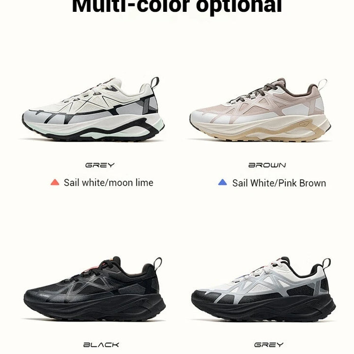 Xtep Steep Mountain Running Shoes For Men 2024 Autumn Comfortable Sports Shoes Cushion Support Breathable Sneakers 876319110007