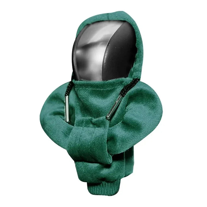 Fashion Hoodie Car Shift Knob Cover Manual Handle Gear Lever Decoration Hoodie Cover Automatic Car Interior Accessories