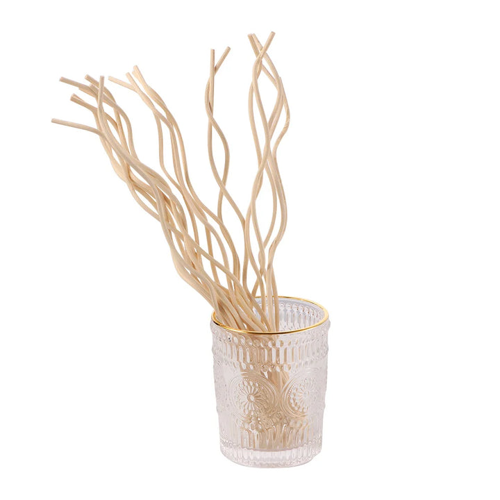 5/20pcs Aroma Diffuser 28cm Wavy Rattan Reed Sticks Air Freshener Aromatherapy Sticks Oil Diffuser Refill Stick Room Fragrance