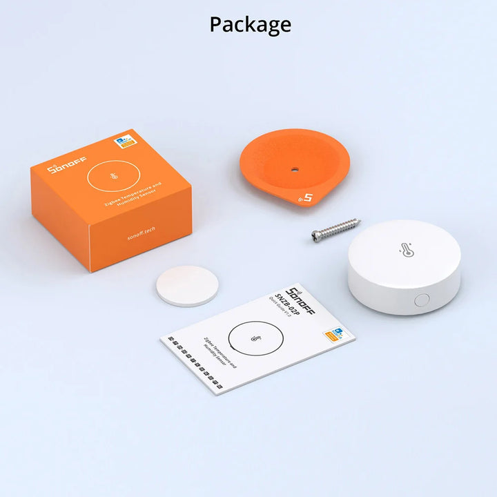 SONOFF SNZB-02P Zigbee Temperature And Humidity Sensor Smart Home Thermometer Detector High-Accurate Monitor Alexa Google Home