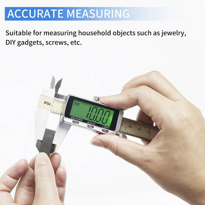 SHAHE New Digital Caliper 0-6"150mm Vernier Calipers Measuring Tool Electronic Micrometer with Large LCD Backlight