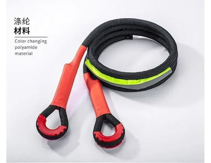 The product can be customized. Car bold durable trailer rope pull rope off-road rescue rope