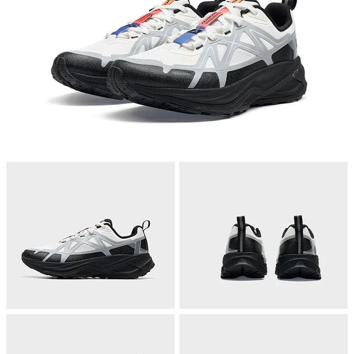 Xtep Steep Mountain Running Shoes For Men 2024 Autumn Comfortable Sports Shoes Cushion Support Breathable Sneakers 876319110007