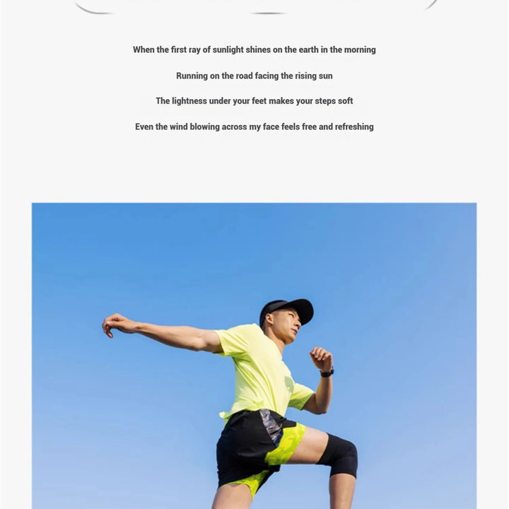 Xtep Running Shoes for Men 2025 Summer Shock-absorbing Non-slip Lightweight Mesh Comfortable Breathable Sport Shoes 875219110015