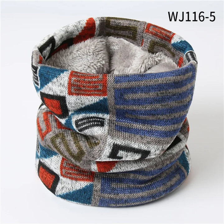 New Women Neck Cover Children Autumn Winter Cold Warm Men Fashion Neckerchief Solid Knitted Scarf Decoration Thickening Fleecing