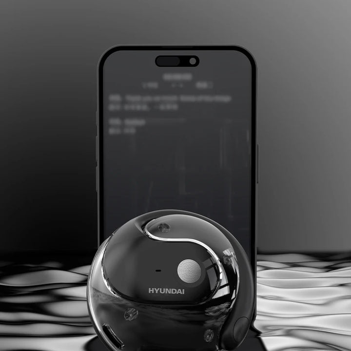 Choice HYUNDAI HY-T26 Pro Wireless Bluetooth 5.4 Earphones Ultra Hardware HIFI Sound quality Headphones 24h Long Battery Life