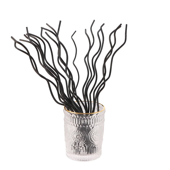 5/20pcs Aroma Diffuser 28cm Wavy Rattan Reed Sticks Air Freshener Aromatherapy Sticks Oil Diffuser Refill Stick Room Fragrance