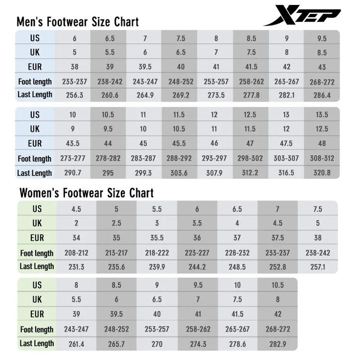 Xtep Running Shoes for Men 2025 Summer Shock-absorbing Non-slip Lightweight Mesh Comfortable Breathable Sport Shoes 875219110015