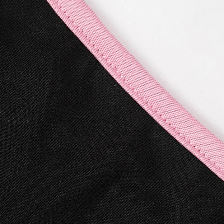 kliou Classic Patchwork Women Playsuits Casual Fashion Lace Trim Square Neck Short Sleeve Stretch Rompers Girls Daily Streetwear