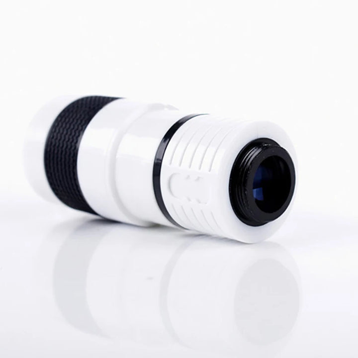 8X Long Focus Mobile Phone Lens 8x HD Zoom Monocular Phone Camera Len External Clip Phone Telescope