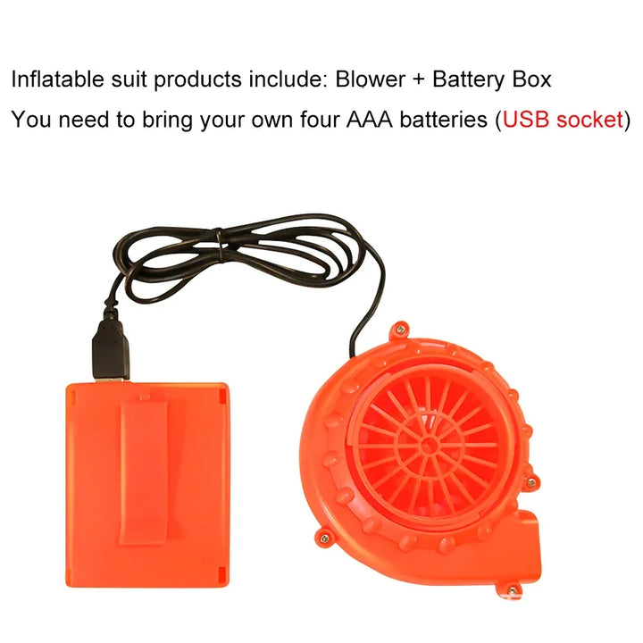 Adult Children Western Cowboy Riding Inflatable Costume Little Grey Horse Bull Riding Bar Halloween Show Out Dress