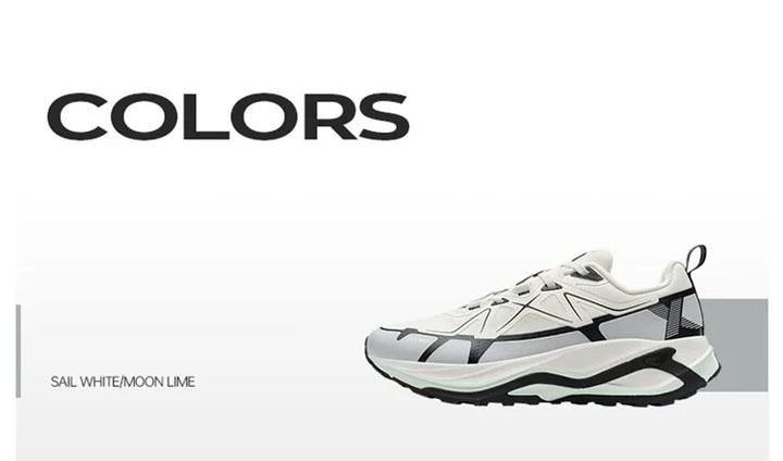 Xtep Steep Mountain Running Shoes For Men 2024 Autumn Comfortable Sports Shoes Cushion Support Breathable Sneakers 876319110007