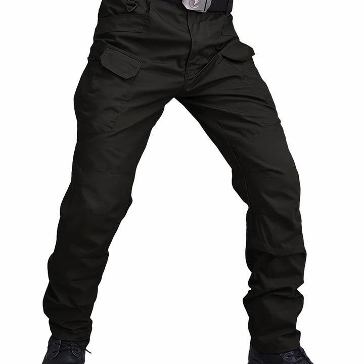 Men's Outdoor Multi Functional Tactical Pants, Multi Pocket Outdoor Hiking Sweatpants, Water-repellent, wear-resistant