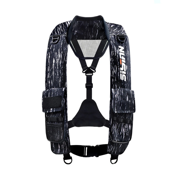 Automatic inflatable life jacket for adult swimming, water sports life jacket, automatic and manual