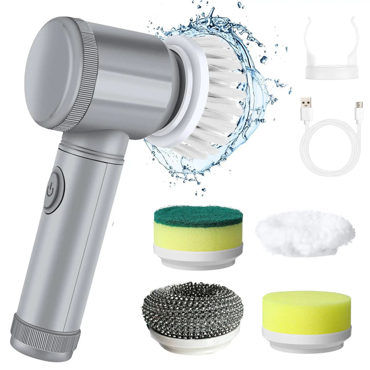Xiaomi 5 in 1 Electric Cleaning Brush Kitchen Toilet Multi-function Cleaner Electric Shoe Polisher Portable Electric Clean Brush