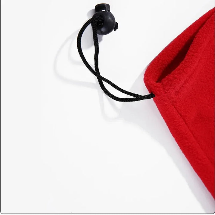 Unisex Polar Fleece Warm Scarf Winter Autumn Ring Women Outdoor Sport Cycling Hiking Bandana Solid Scarf Men Headband Neck Scarf