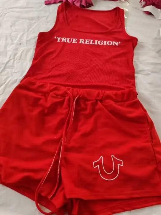 1sets 2 Piece Sets for Women Summer Outfits Printed Bright Thread Vest Shorts Suit Short Sets sexy tracksuits sports suit B13586