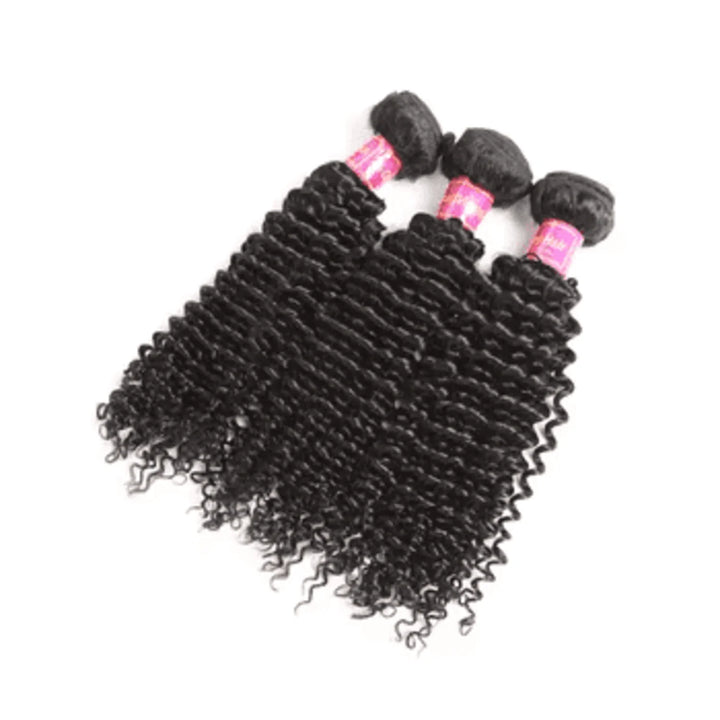Deep Wave 4 Bundles Human Hair 18 20 22 24 Inch 10A Brazilian Virgin Curly Human Hair Bundles Double Weft Deep Wave