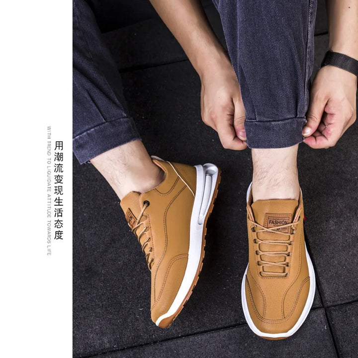 Classics Style Men's Hiking Shoes Lace Up Men Sport Shoes Outdoor Jogging Trekking Male Sneakers 2023 New Trendy Casual Sneakers