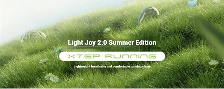 Xtep Running Shoes for Men 2025 Summer Shock-absorbing Non-slip Lightweight Mesh Comfortable Breathable Sport Shoes 875219110015