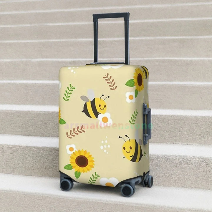 Honey Luggage Cover Suitcase Protector Thicken Elasticity Dust Covered Anti-scratch Protective Case 18-32 Inch