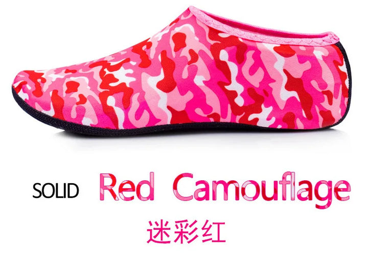 Unisex Water Shoes Swimming Diving Socks Summer Aqua Beach Sandal Flat Shoe Seaside Non-Slip Sneaker Socks Slipper for Women Men