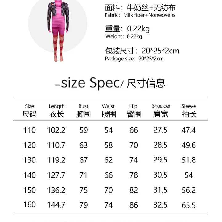 Inside Out 2 Cosplay Joy Disgust Costume For Kids Inspired Dress Anger Fear Halloween Birthday Party Costume For Girls Boys