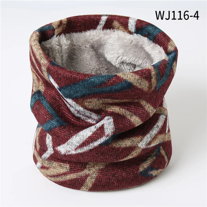 New Women Neck Cover Children Autumn Winter Cold Warm Men Fashion Neckerchief Solid Knitted Scarf Decoration Thickening Fleecing