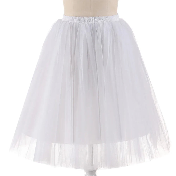 Elegant Women Tulle Skirt Korean Fashion Mesh Womens Pleated Knee Length Skirt Adult Tutu Dancing Skirt Green Party Faldas