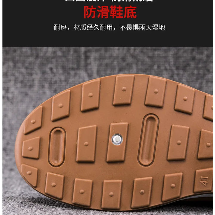 Classics Style Men's Hiking Shoes Lace Up Men Sport Shoes Outdoor Jogging Trekking Male Sneakers 2023 New Trendy Casual Sneakers