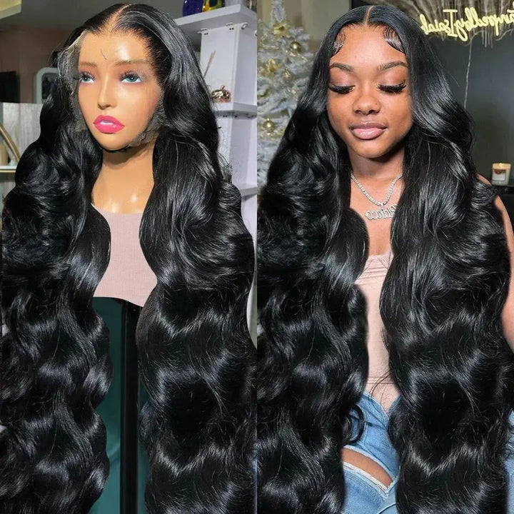 Brazilian 13x4 Hd Lace Frontal Human Hair Wigs For Women 30 40 Inch 200 Density 13x6 Body Wave Lace Frontal Human Hair Wig
