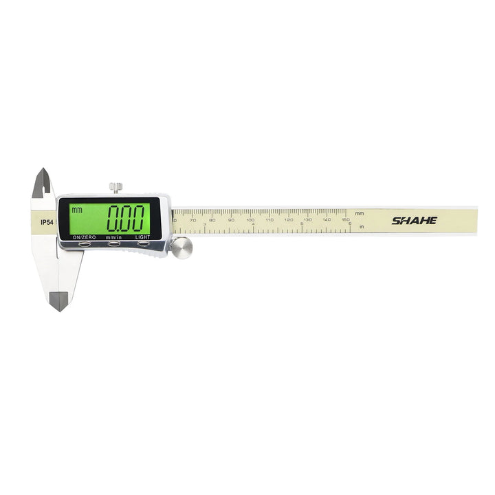 SHAHE New Digital Caliper 0-6"150mm Vernier Calipers Measuring Tool Electronic Micrometer with Large LCD Backlight