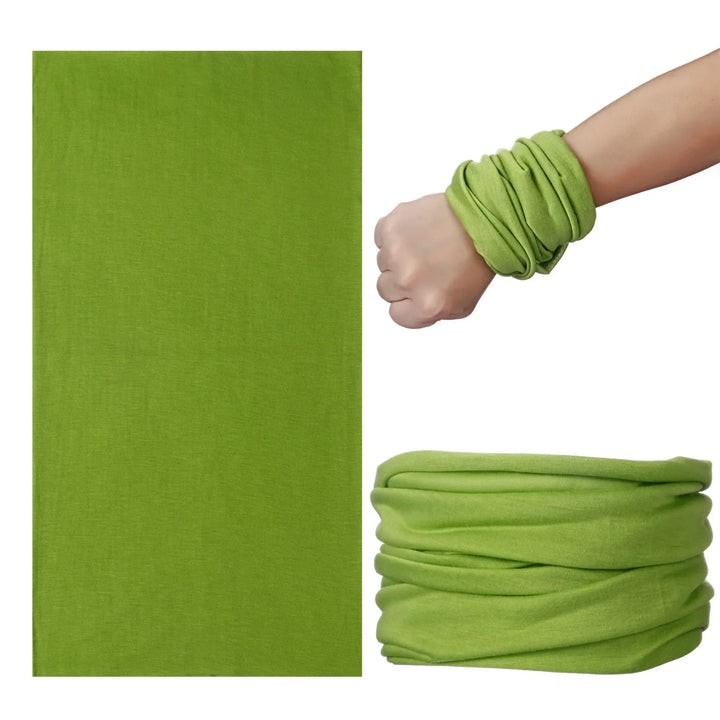 Seamless Riding Face Mask Dustproof Bandana Men Tube Polyester Neck Cover Gaiter Balaclava Women Head Scarf Bike Hiking Headband